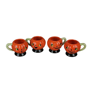 Johanna Parker Dolomite Pumpkin Mugs Set of 4
