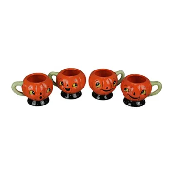 Johanna Parker Dolomite Pumpkin Mugs Set of 4