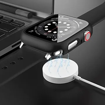 Stylish 6 Pack Watch Case with Tempered Glass Protector