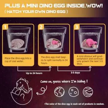 PIBEX Gemstone Dig Kit, Dig up 15 Rocks & Minerals from Earth Moon Mars, Solar System Planets Geology Science Set, Space Rock Mining Toys for Kids, STEM Gift for Boys & Girls Age 6-8-12