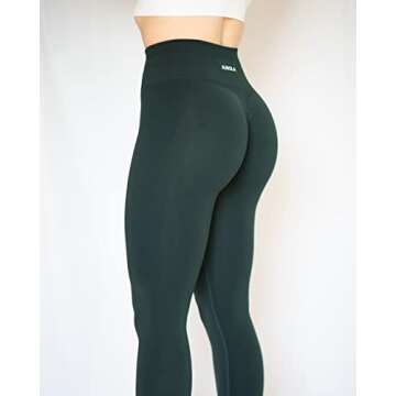 AUROLA Women’s 7/8 Seamless Leggings - Tummy Control