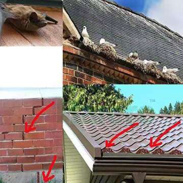 Haierc 100% Copper Mesh, 5" x20FT Pure Copper Mesh Roll, Gap Blocker, for Building Hole, Prevent Bird-Nesting