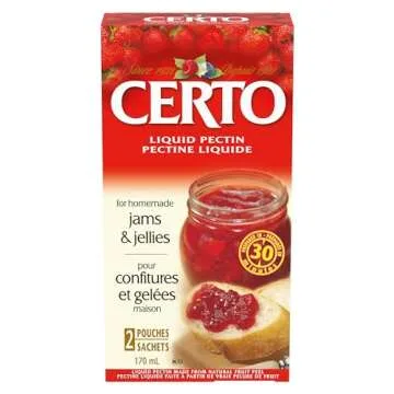 CERTO Pectin Liquid - Perfect for Homemade Jams & Jellies
