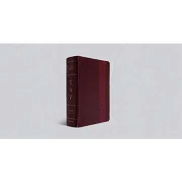 ESV Study Bible, Large Print (TruTone, Mahogany, Trellis Design)
