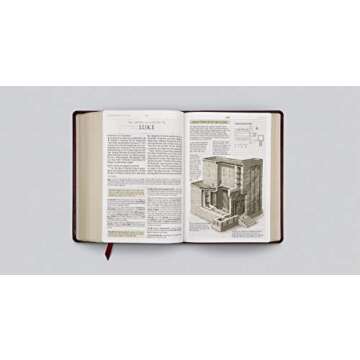 ESV Study Bible, Large Print (TruTone, Mahogany, Trellis Design)