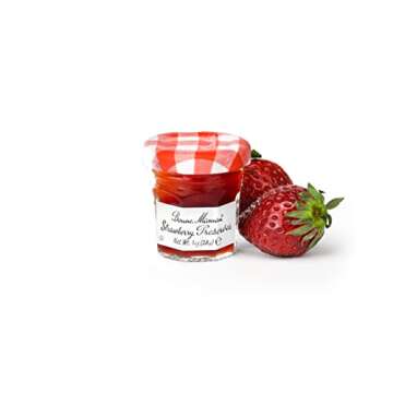 Bonne Maman Strawberry Preserve Mini Jars - 30 pcs x 1 oz - Kosher Jelly Jam