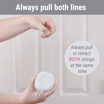 ZipnHang Wreath Hanger - Damage Free, Adjustable Design