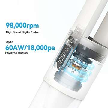 Brigii Handheld Vacuum H5 White