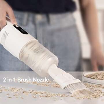 Brigii Handheld Vacuum H5 White