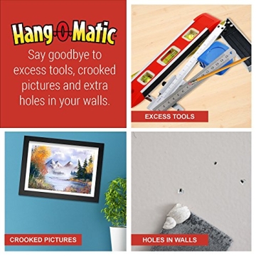Hang-O-Matic All-in-One Picture Hanging Tool for Perfect Alignment