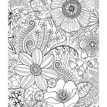 Color & Frame - In the Forest (Adult Coloring Book)