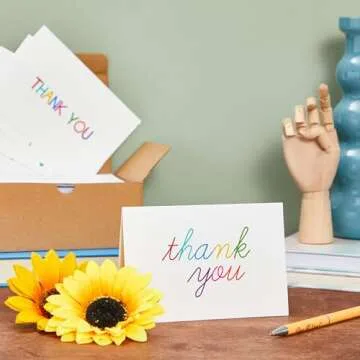 Juvale Bulk Thank You Cards Set - Unique Designs & Quality