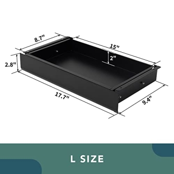 FLEXISPOT Under Desk Pull-Out Drawer for Organized Storage