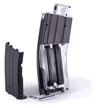 Crosman CFAR1X Full Auto R1 CO2-Powered BB Air Rifle And Red Dot Sight, Black/FDE