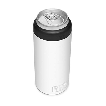 YETI Slim Can Insulator for 12 oz Slim Cans in White