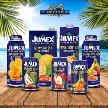 Jumex Pineapple-Coconut Nectar - 24 cans of Tropical Flavor