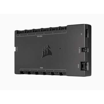 CORSAIR iCUE COMMANDER CORE XT, Digital Fan Speed and RGB Lighting Controller