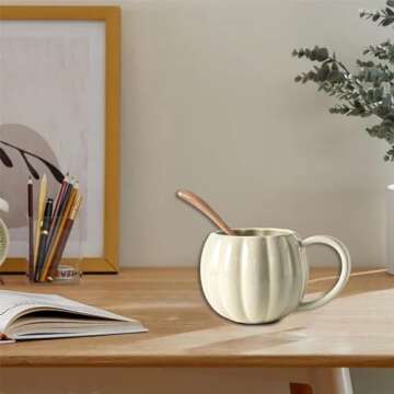 Pumpkin Coffee Mug for Halloween Fun and Gifting