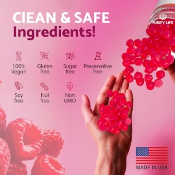 Sugar-Free Biotin Gummies 120ct for Women & Men