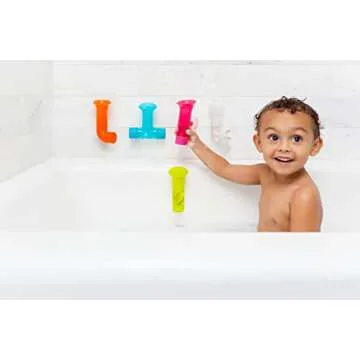 Boon Pipes Building Toddler Bath Tub Toy for Kids Aged 12 Months and Up