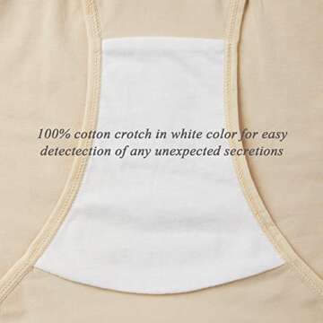 Dec Mocare Maternity Underwear Under Bump Womens Cotton Pregnancy Maternity Panties 5 Pack (Large, Black/Beige)