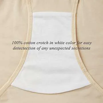 Dec Mocare Maternity Underwear Under Bump Womens Cotton Pregnancy Maternity Panties 5 Pack (Large, Black/Beige)