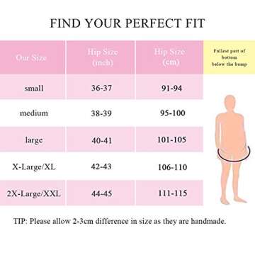 Dec Mocare Maternity Underwear Under Bump Womens Cotton Pregnancy Maternity Panties 5 Pack (Large, Black/Beige)