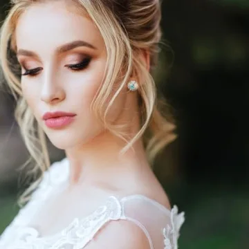 PammyJ Bridal Earrings | Stunning 15mm Round Crystals