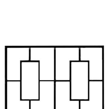 Panacea Contemporary Trellises - Set of 2 for Your Garden