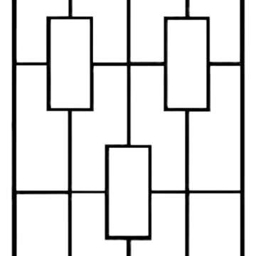 Panacea Contemporary Trellises - Set of 2 for Your Garden