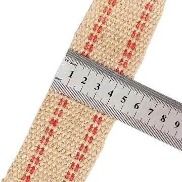 Natural Burlap Jute Webbing for Upholstery DIY Projects