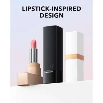 Soundcore A30i by Anker, Smart Noise Cancelling Earbuds, Lipstick-Shaped Stylish Design, Tiny, Light...