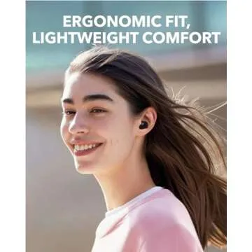 Soundcore A30i by Anker, Smart Noise Cancelling Earbuds, Lipstick-Shaped Stylish Design, Tiny, Lightweight Comfort, Clear Sound, IP54, 15H Playtime in ANC Mode, Wireless Earbuds, Bluetooth 5.4