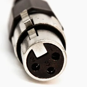 Seismic Audio SAXLX-25 XLR Cables 25 Feet 6 Pack