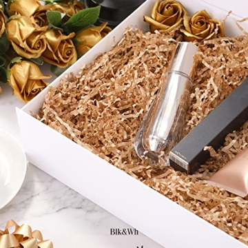 BLK&WH 6 Large Gift Boxes with Magnetic Closure