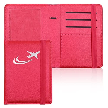 Melsbrinna Passport Holder - Practical RFID Wallet with Card Slots for Travelers