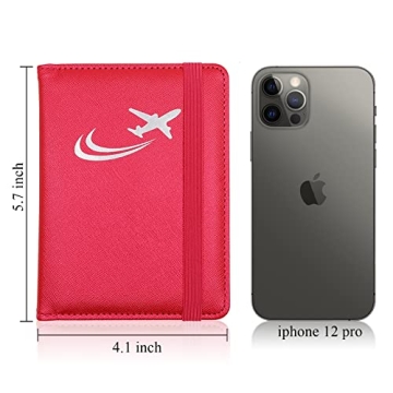 Melsbrinna Passport Holder - Stylish RFID Travel Wallet