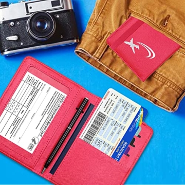 Melsbrinna Passport Holder - Stylish RFID Travel Wallet