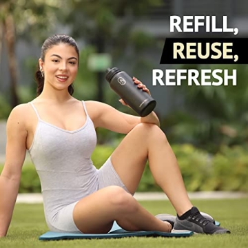 Nomad Souls 32 oz Water Bottle | Stylish & Functional