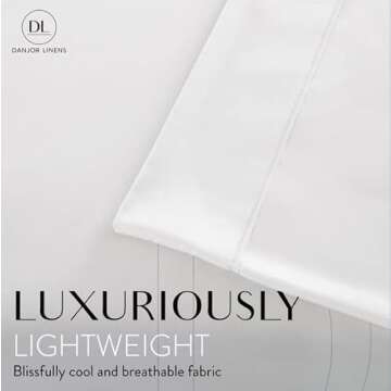 King Sheet Set 6 Piece Hotel Quality Bed Sheet w/ 4 Pillowcases - Microfiber Sheet Sets with Deep Pockets, Breathable Cooling Wrinkle Free, Machine Washable 6 Pc Sheets for King Size Bed, White