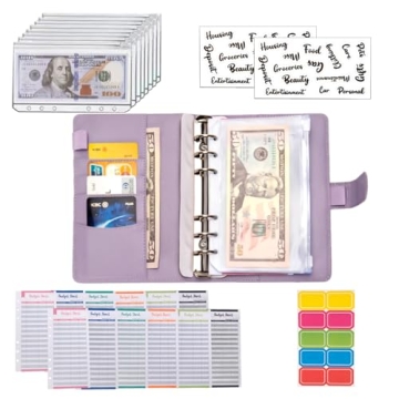 Stylish Budget Binder Cash Envelopes for Effective Budgeting