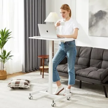 Portable Adjustable Height Laptop Desk for Home and Office