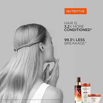 Kerastase Nutritive 8HR Magic Night Hair Serum | Overnight Beauty Sleep Nourishing Serum | Deeply Conditions From Nutrients Lost | Reduces Tangles & Prevents Frizz | For All Hair Types | 3.04 Fl Oz