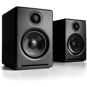Audioengine A2 Plus Wireless Speakers - Elegant & Powerful Sound