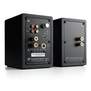 Audioengine A2 Plus Wireless Speakers - Elegant & Powerful Sound