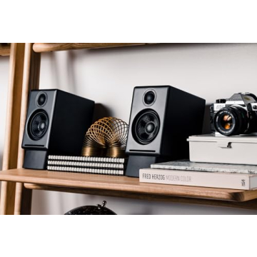 Audioengine A2 Plus Wireless Speakers - Elegant & Powerful Sound
