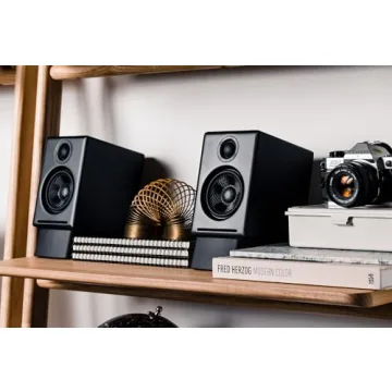 Audioengine A2 Plus Wireless Speakers - Elegant & Powerful Sound