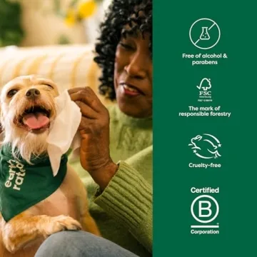 Earth Rated Lavender Dog Wipes Hypoallergenic Eco-Friendly