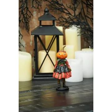 C&F Home Kimberly Pumpkin Halloween Figure for Decor