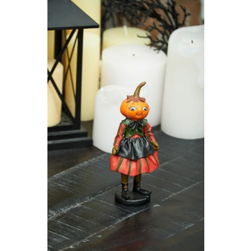 C&F Home Kimberly Pumpkin Halloween Figure for Decor